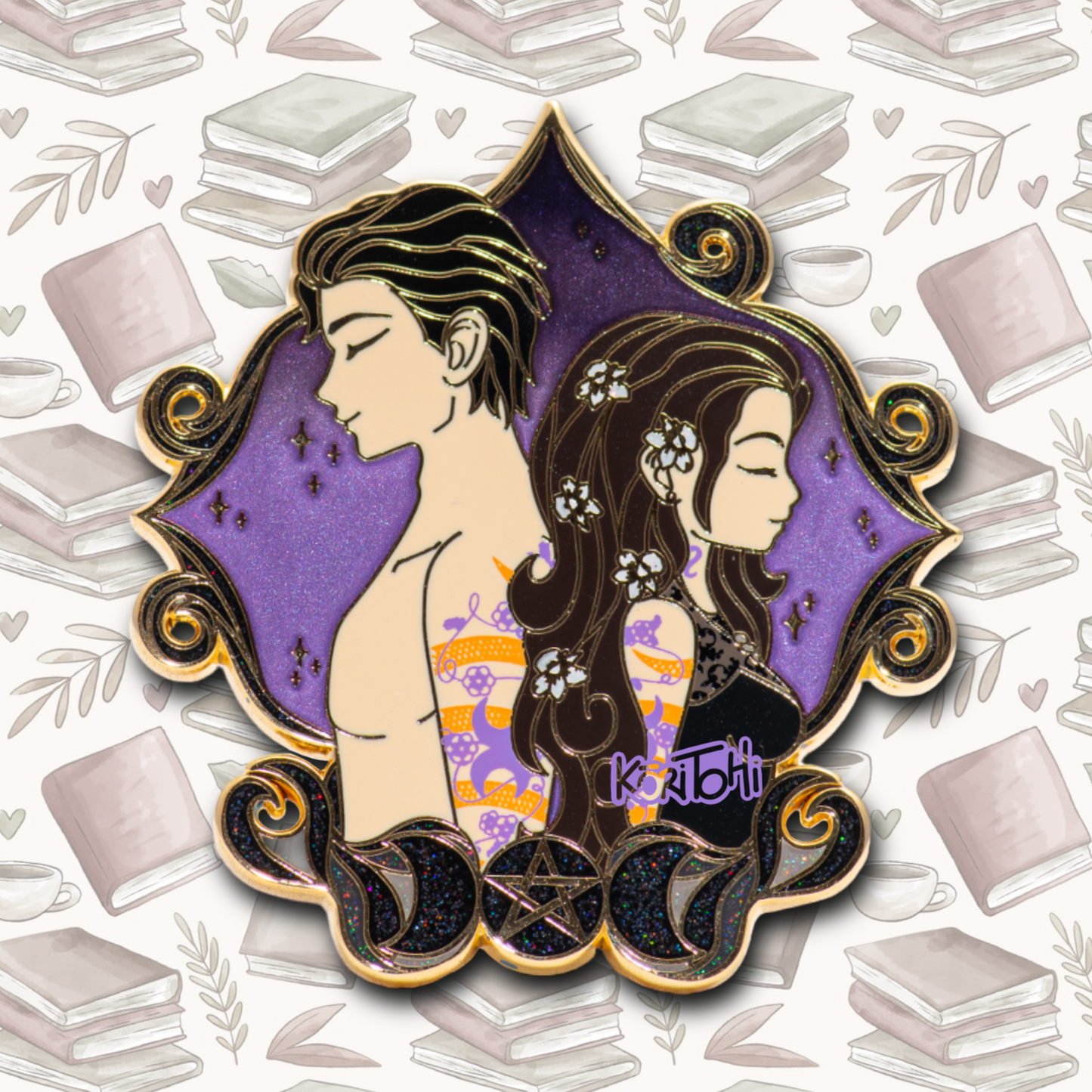 Enamel Pin - The seven circle - Wrath and Emilia