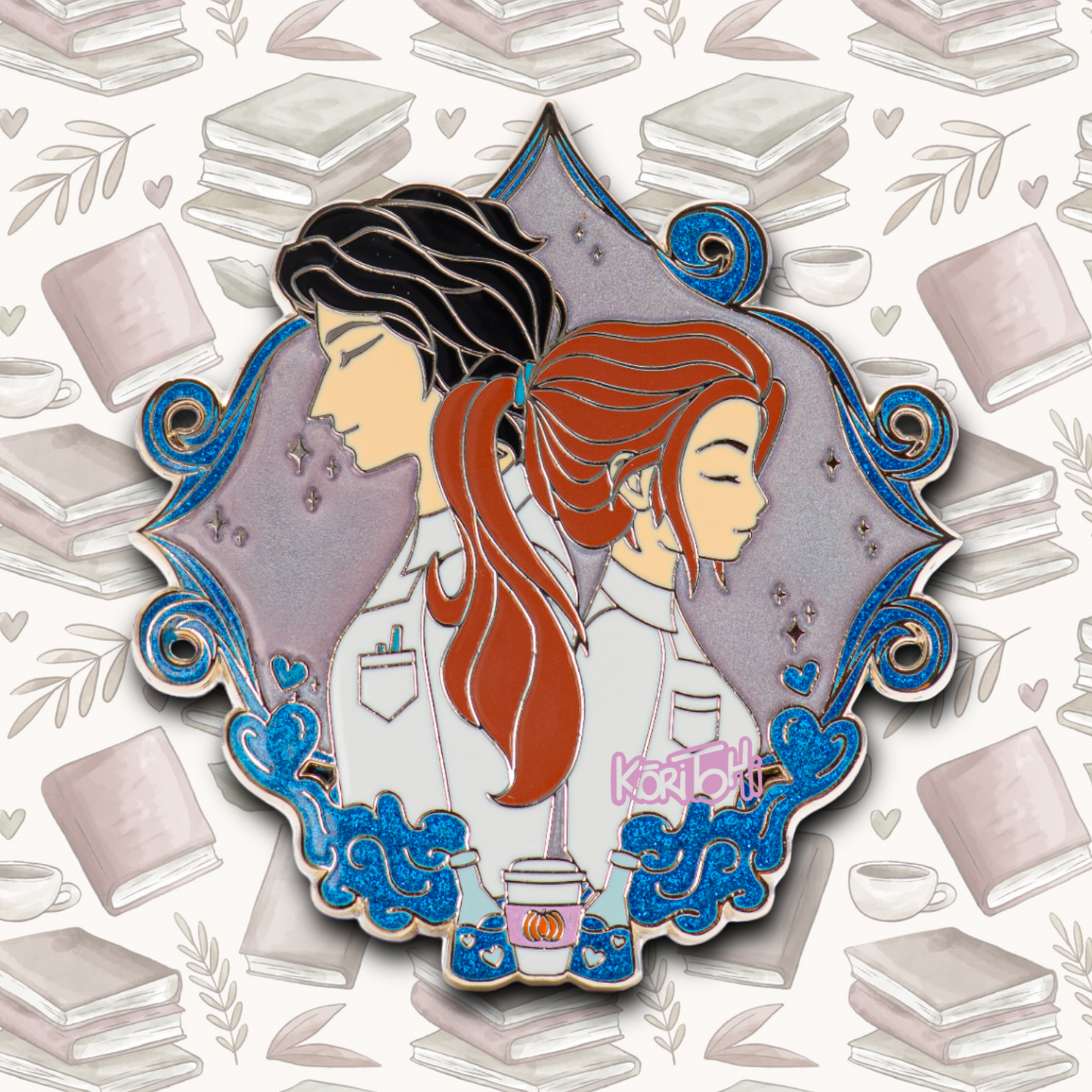 Enamel Pin - Hipótesis - Adam y Olivia