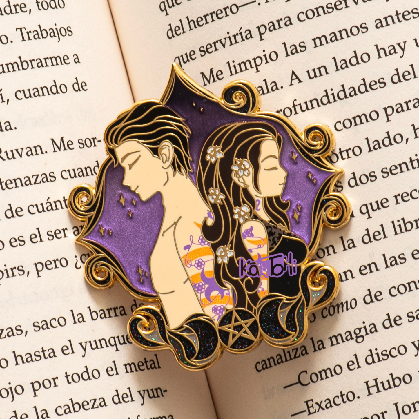 Enamel Pin - The seven circle - Wrath and Emilia