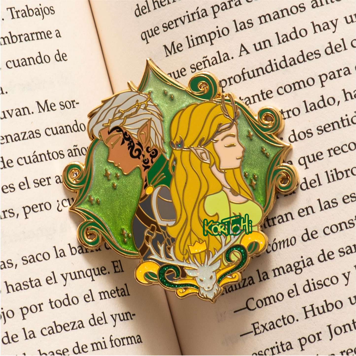 Enamel Pin - Feeric love - Aelin y Rowan
