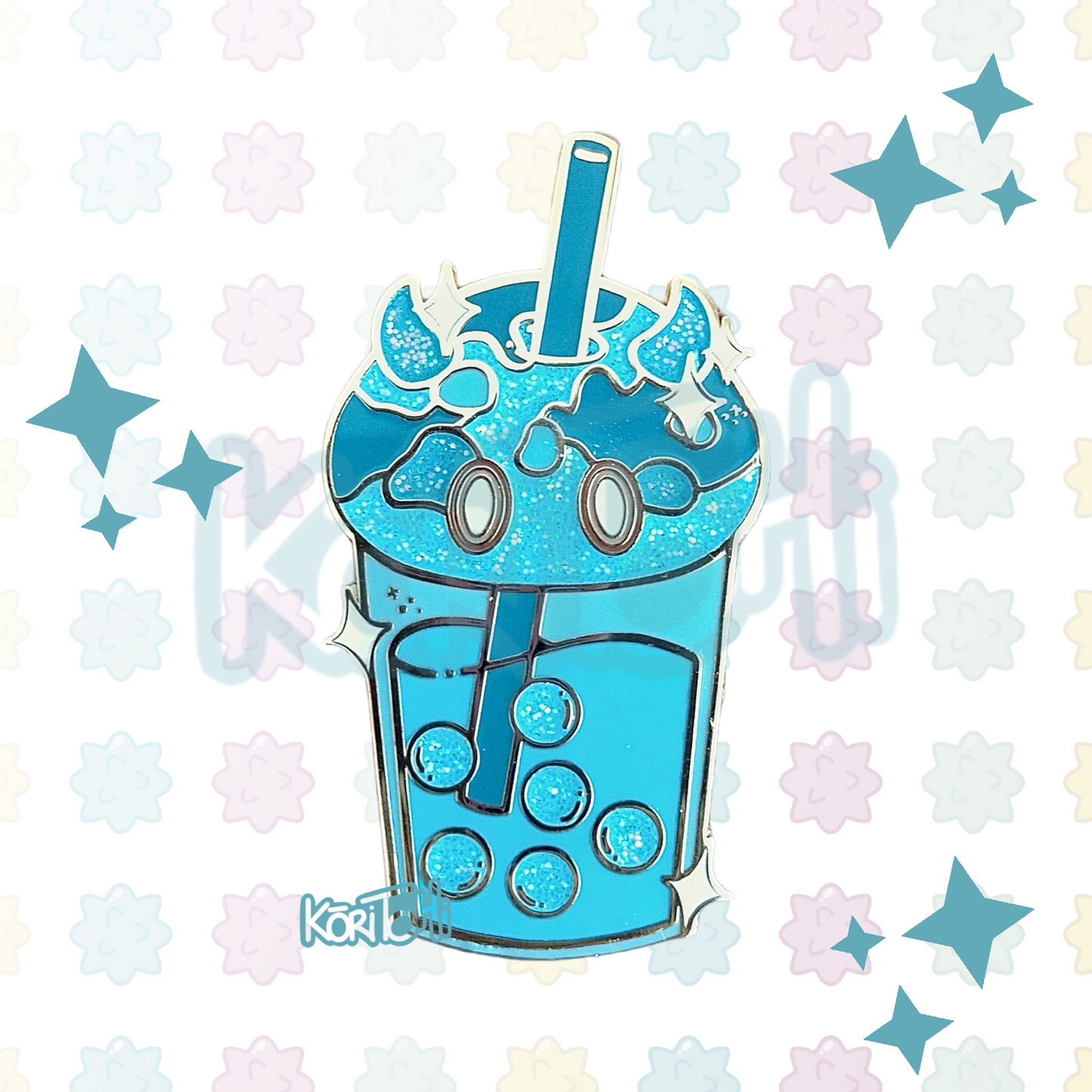 Enamel Pin - BubbleSlimes - Genshin Impact