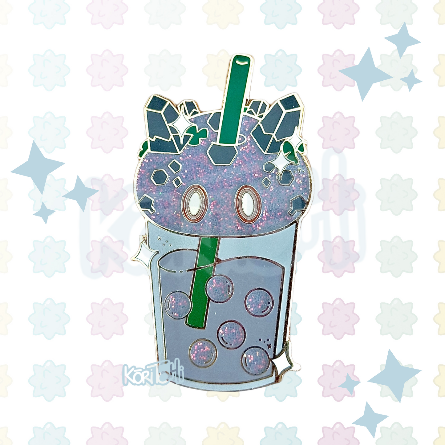 Enamel Pin - BubbleSlimes - Genshin Impact