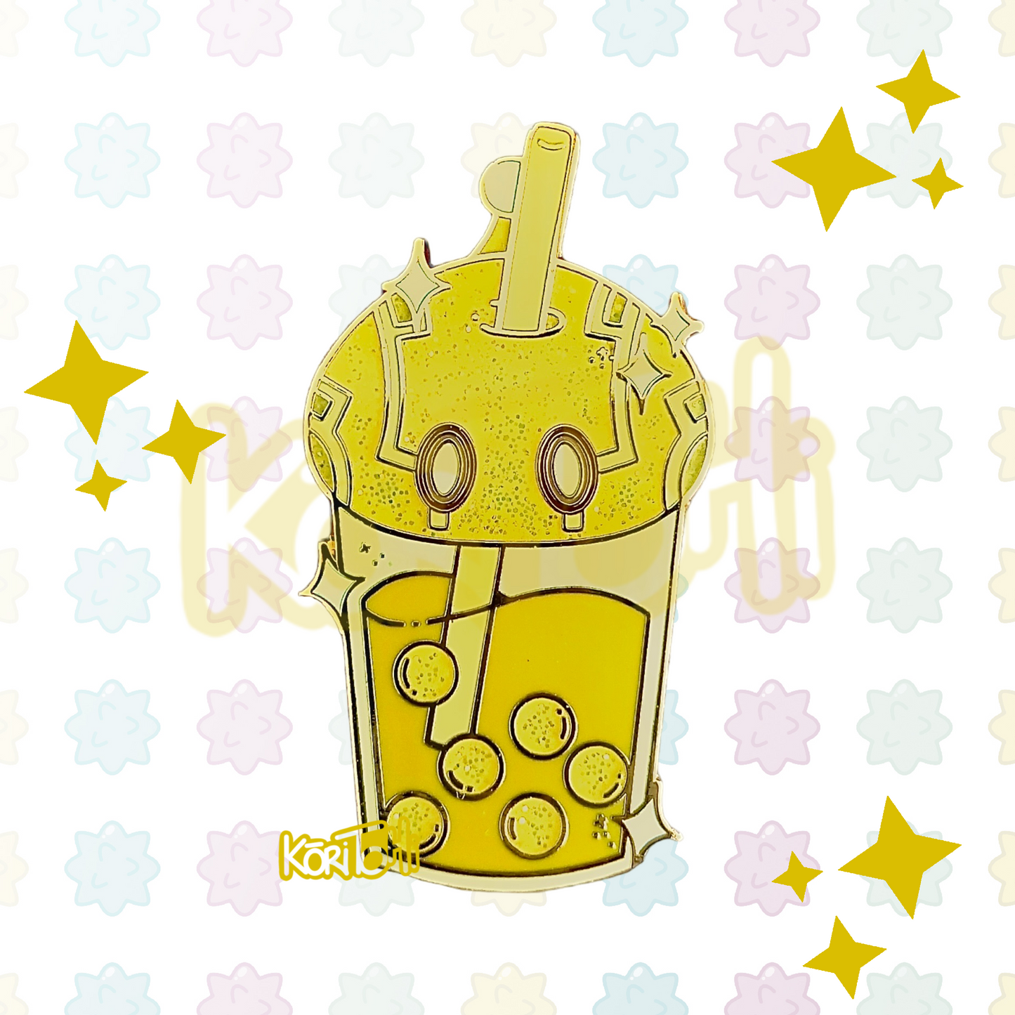 Enamel Pin - BubbleSlimes - Genshin Impact
