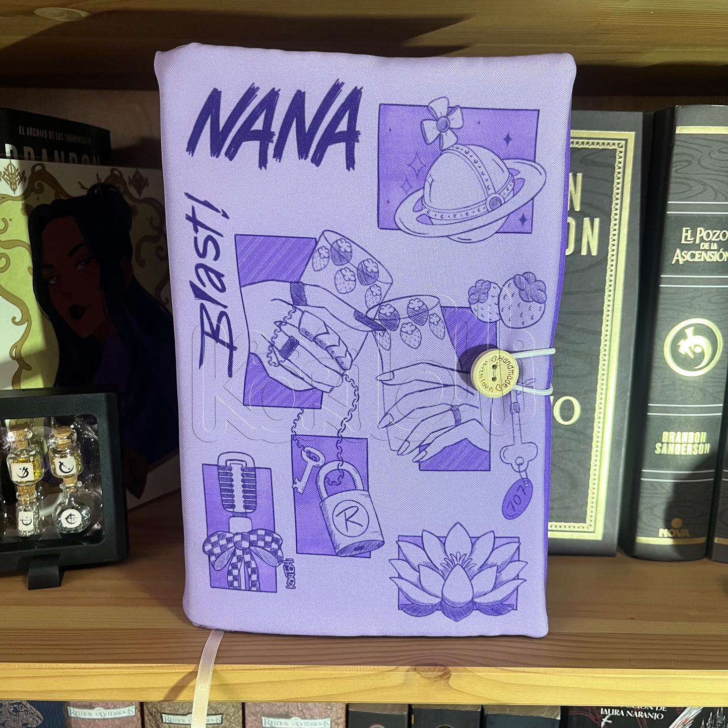 Nana - Funda de libro con solapas