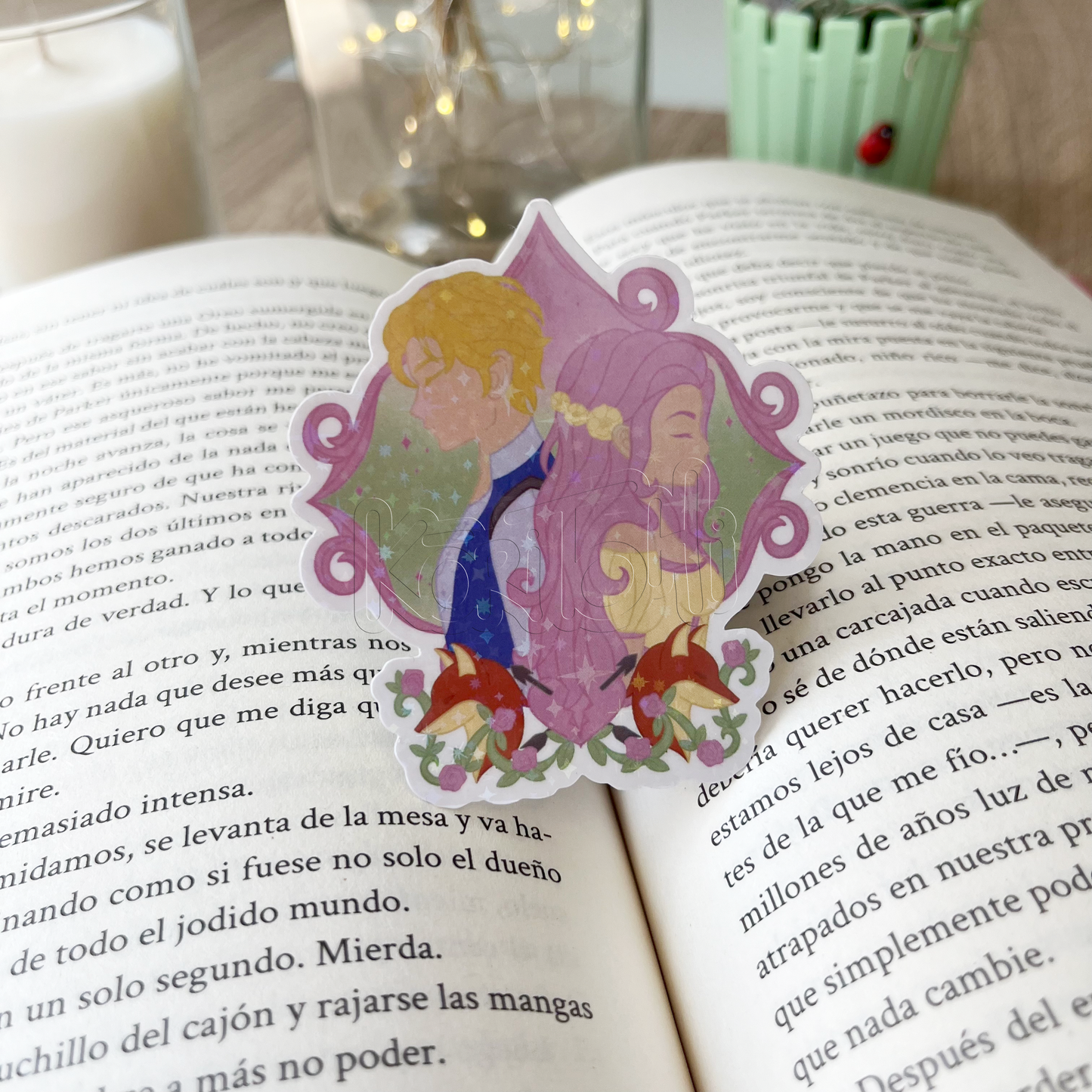 Pegatinas Evangeline y Jack