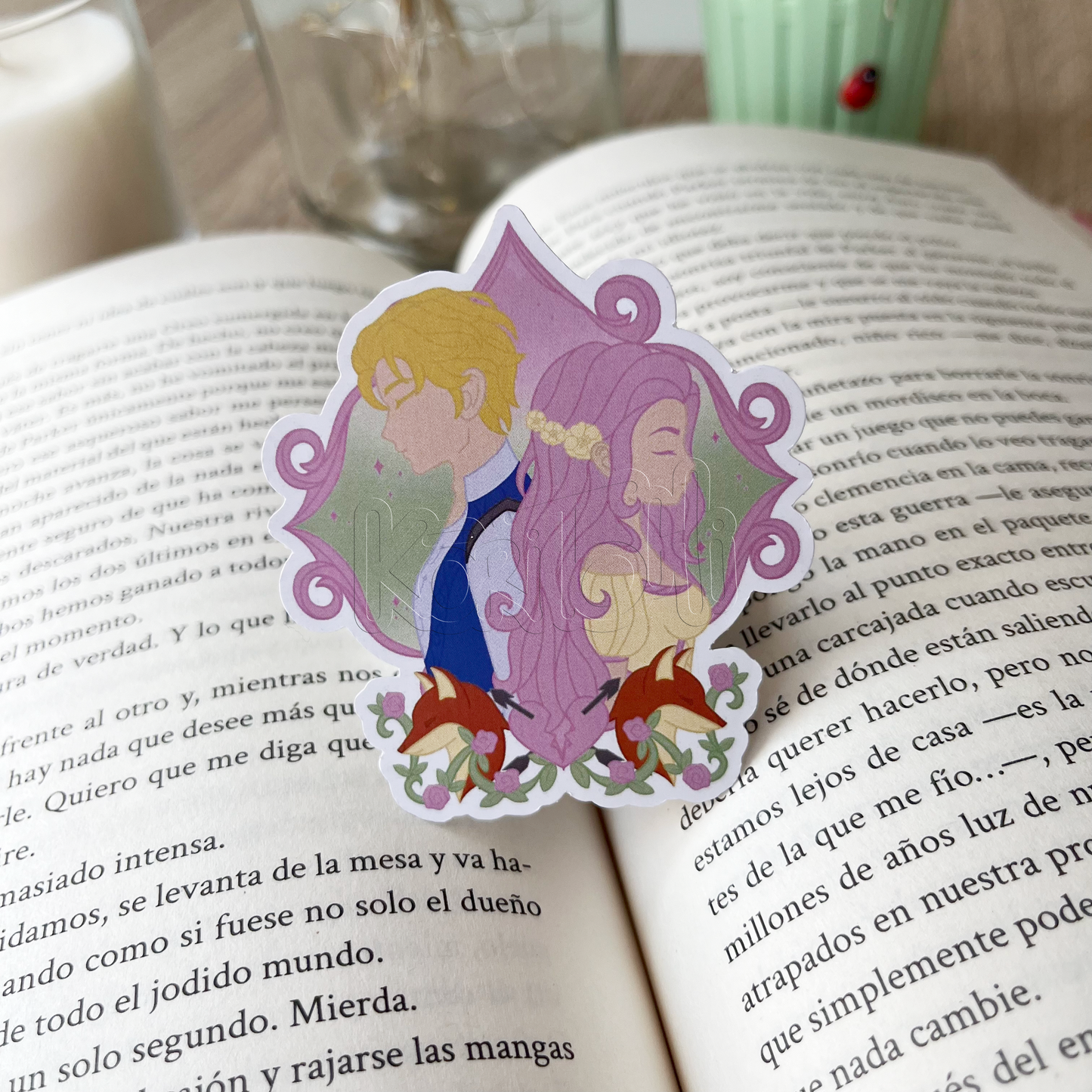 Pegatinas Evangeline y Jack