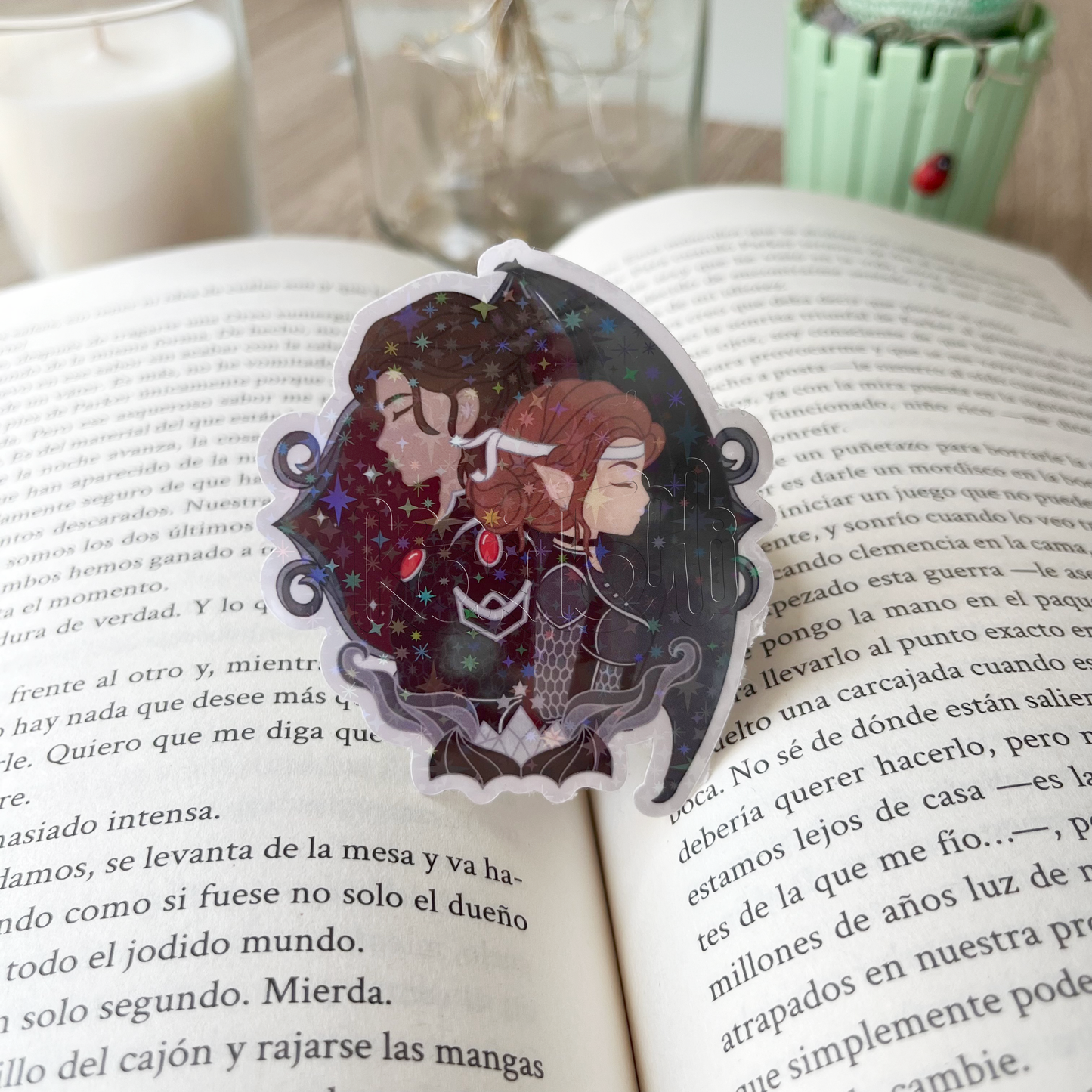 Pegatinas Acotar|Crescent city|Trono de cristal