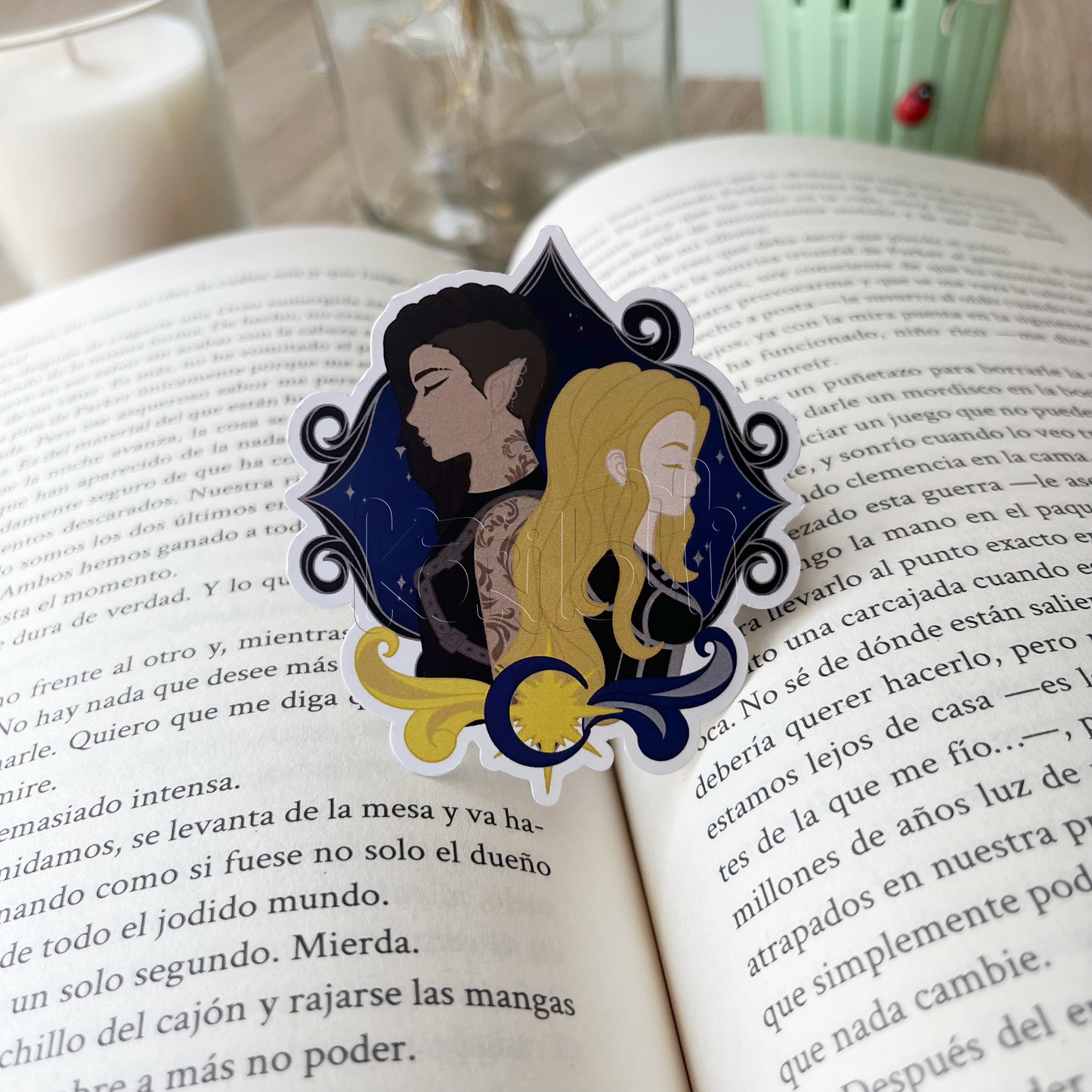 Pegatinas Acotar|Crescent city|Trono de cristal