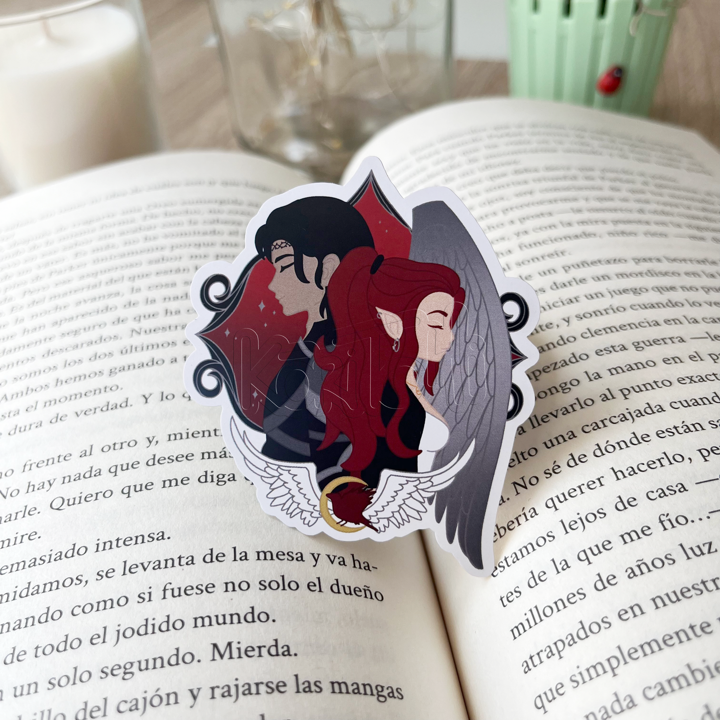 Pegatinas Acotar|Crescent city|Trono de cristal
