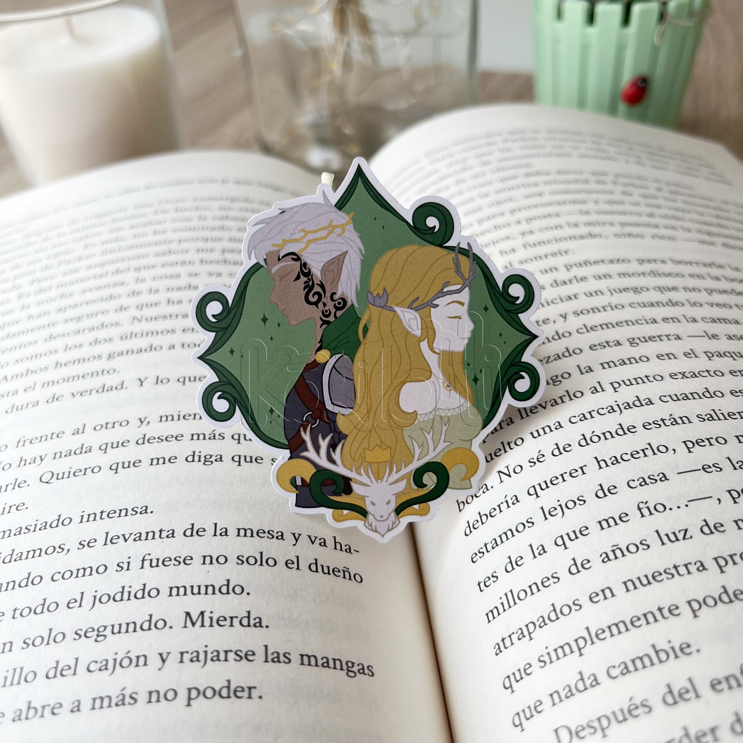 Pegatinas Acotar|Crescent city|Trono de cristal