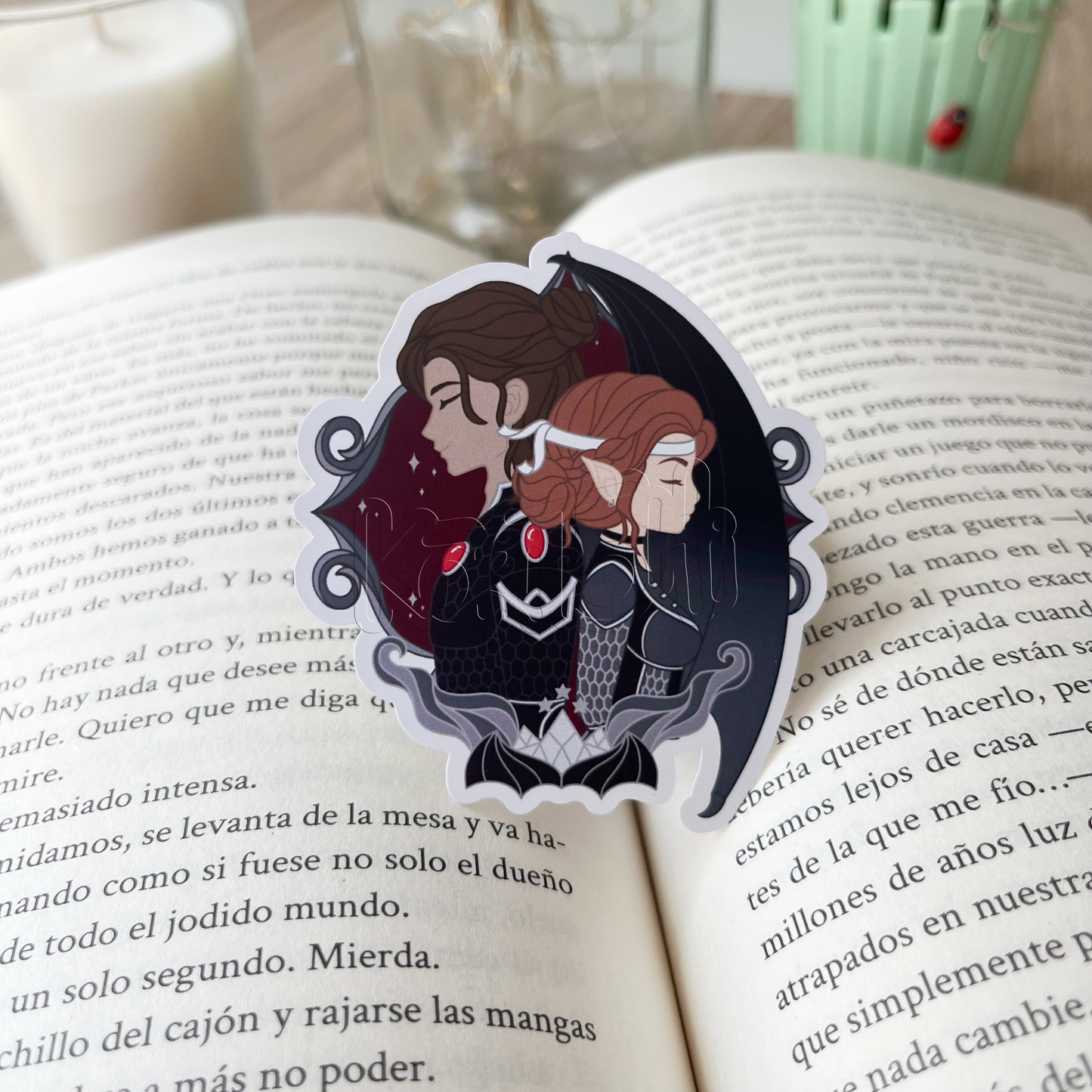 Pegatinas Acotar|Crescent city|Trono de cristal