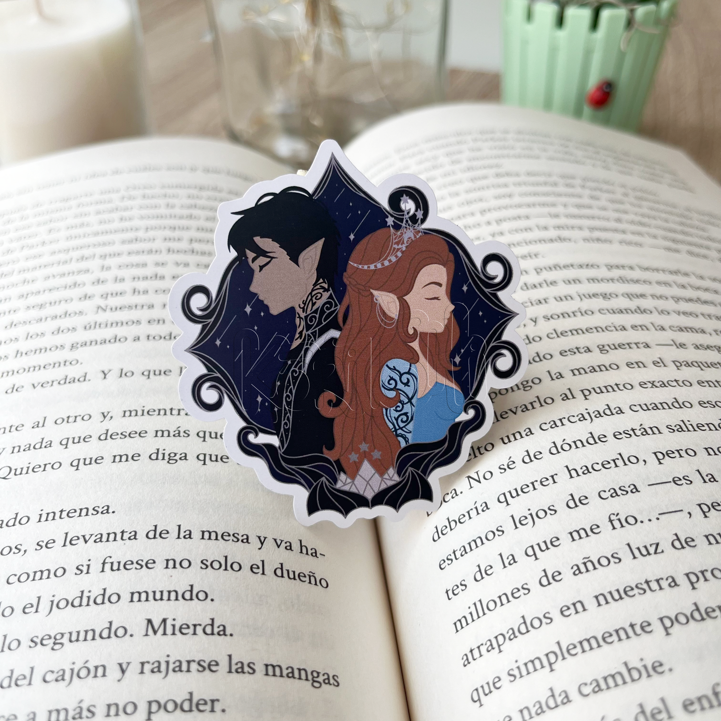 Pegatinas Acotar|Crescent city|Trono de cristal