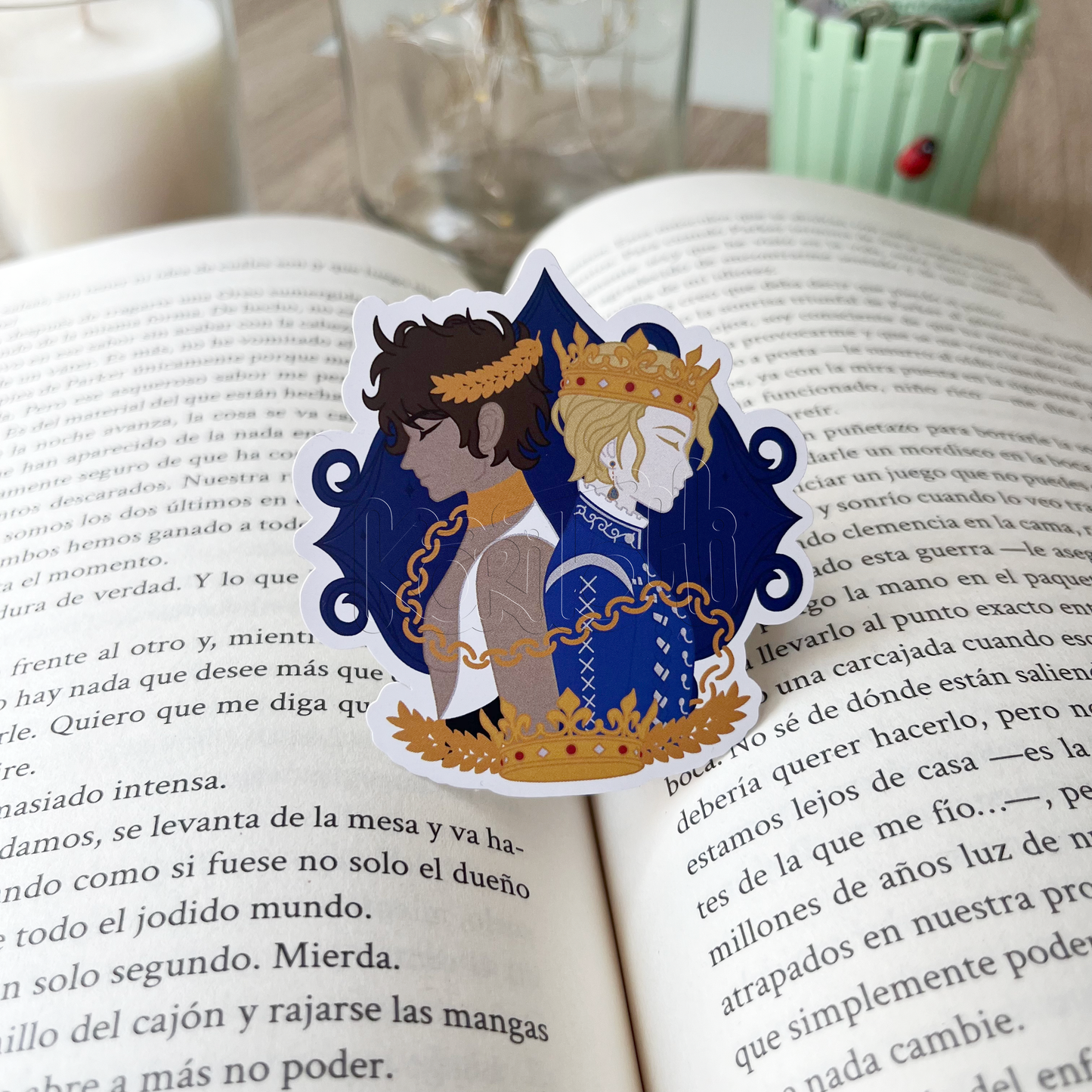 Pegatinas Príncipe cautivo|Rey oscuro
