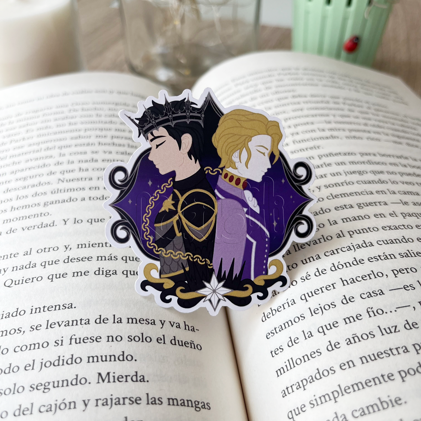 Pegatinas Príncipe cautivo|Rey oscuro