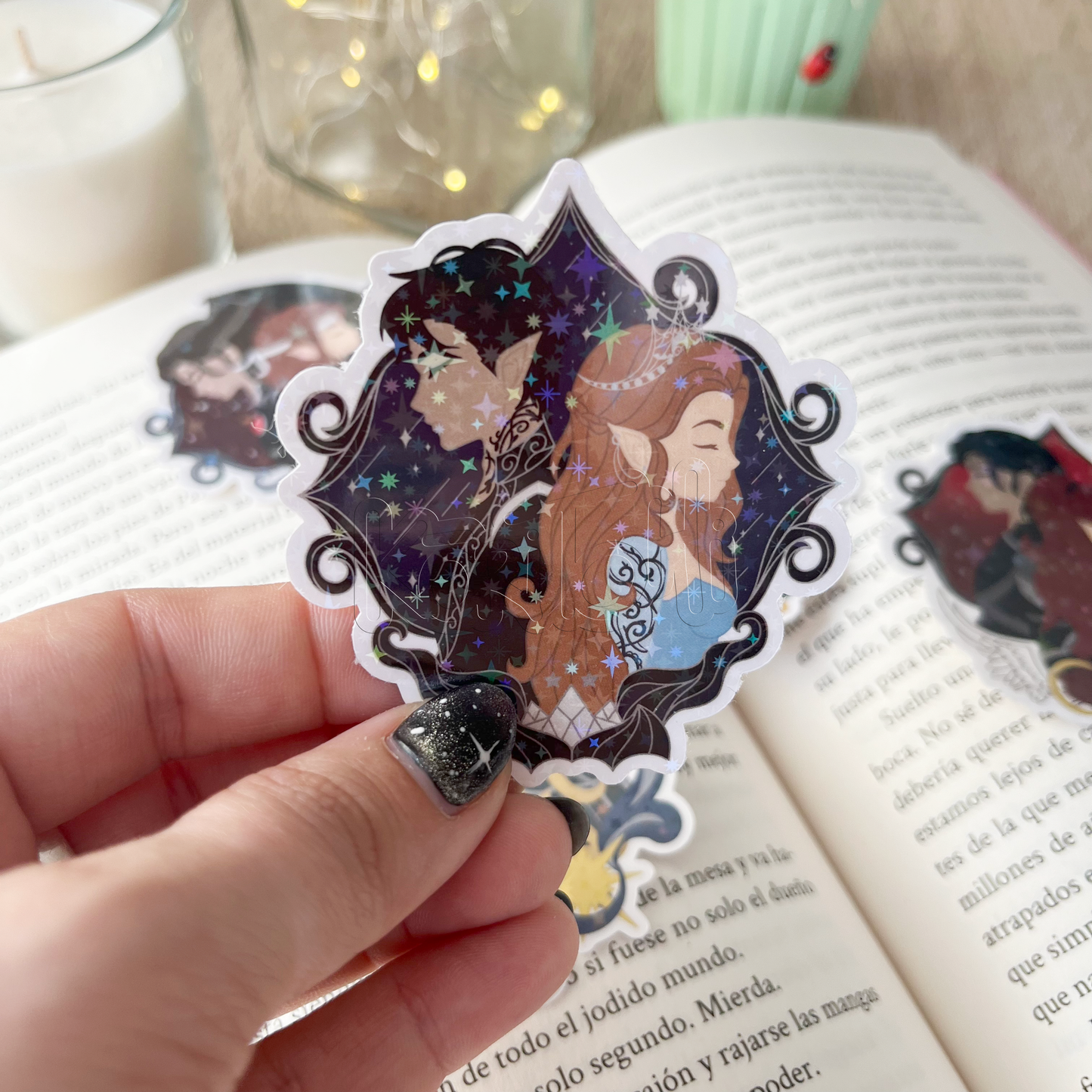 Pegatinas Acotar|Crescent city|Trono de cristal