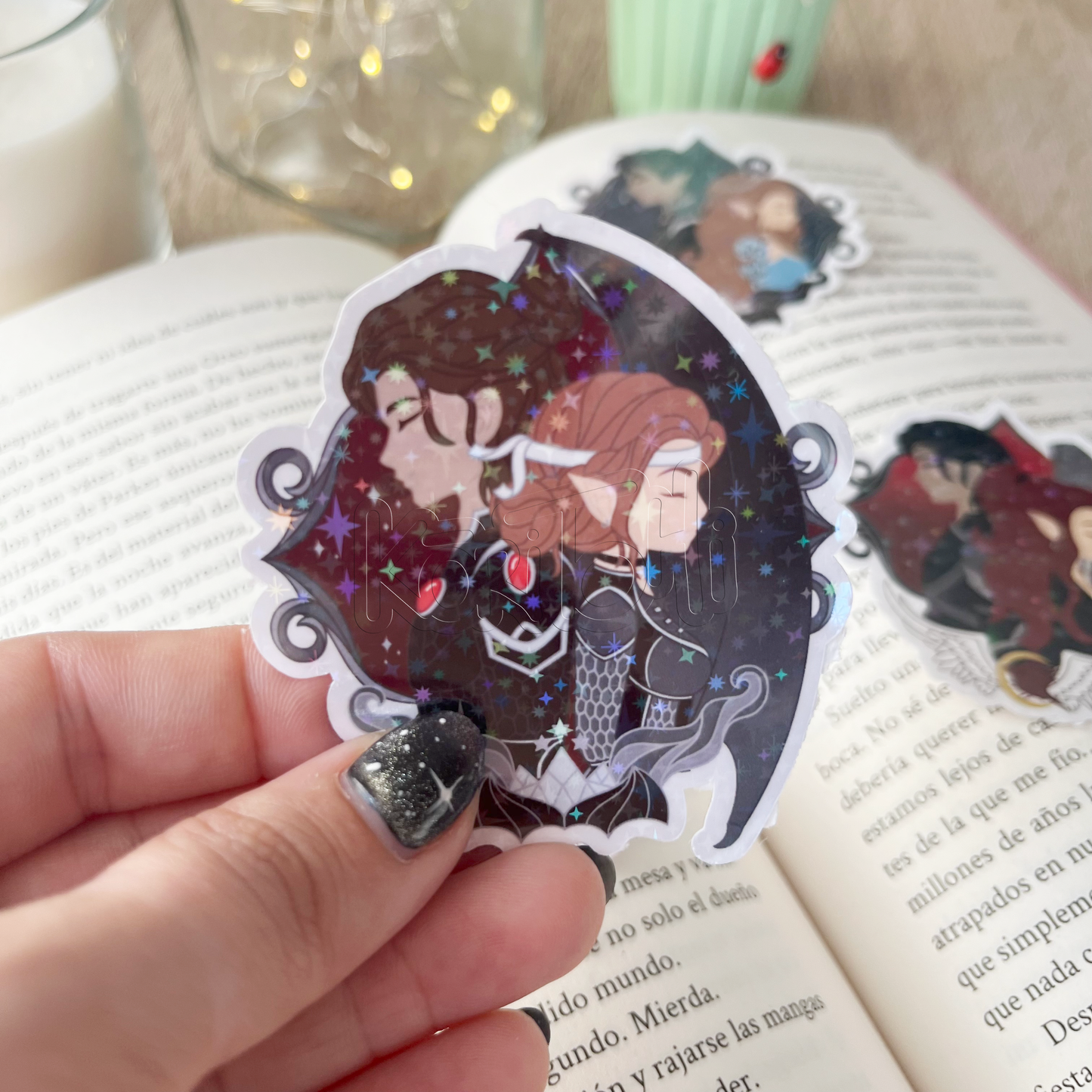 Pegatinas Acotar|Crescent city|Trono de cristal