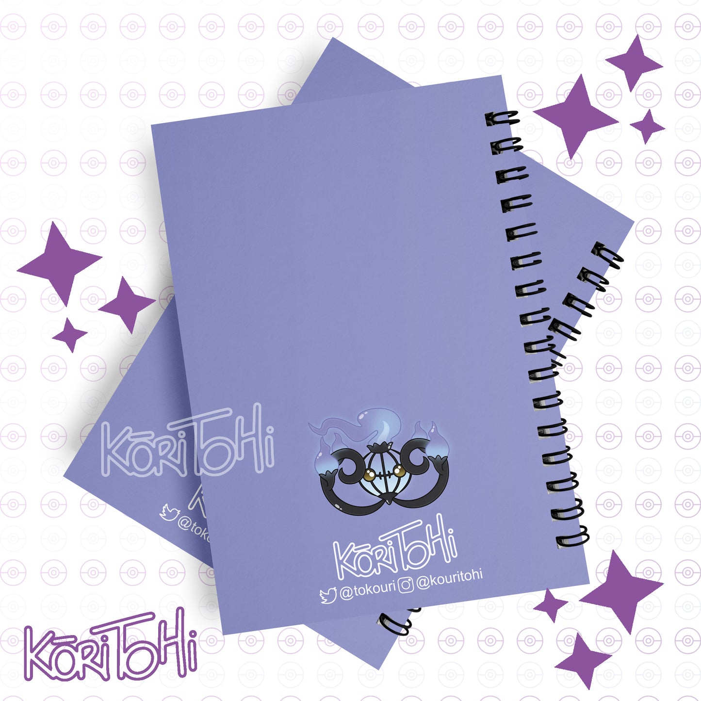 Libreta - Pocketo Monster - Tipo fantasma