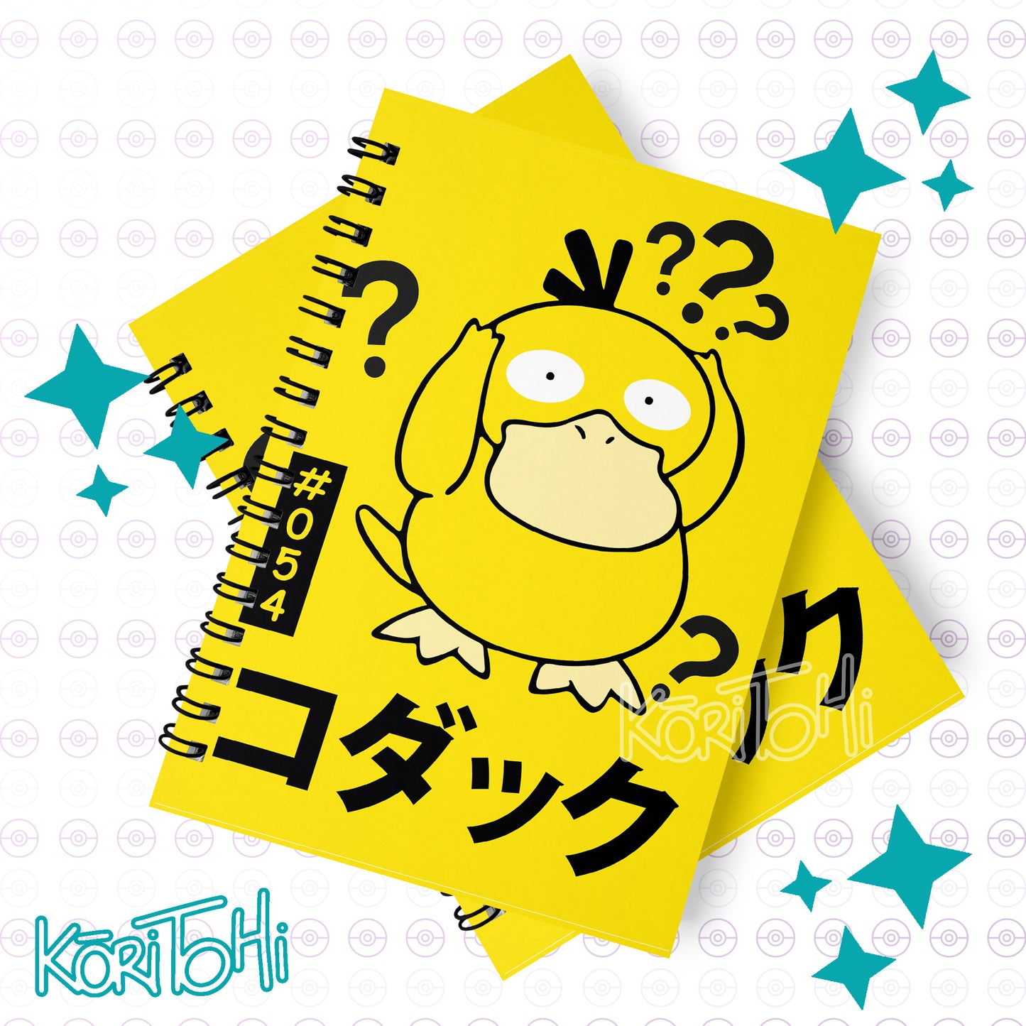 Libreta - Pocketo Monster - Psyduck