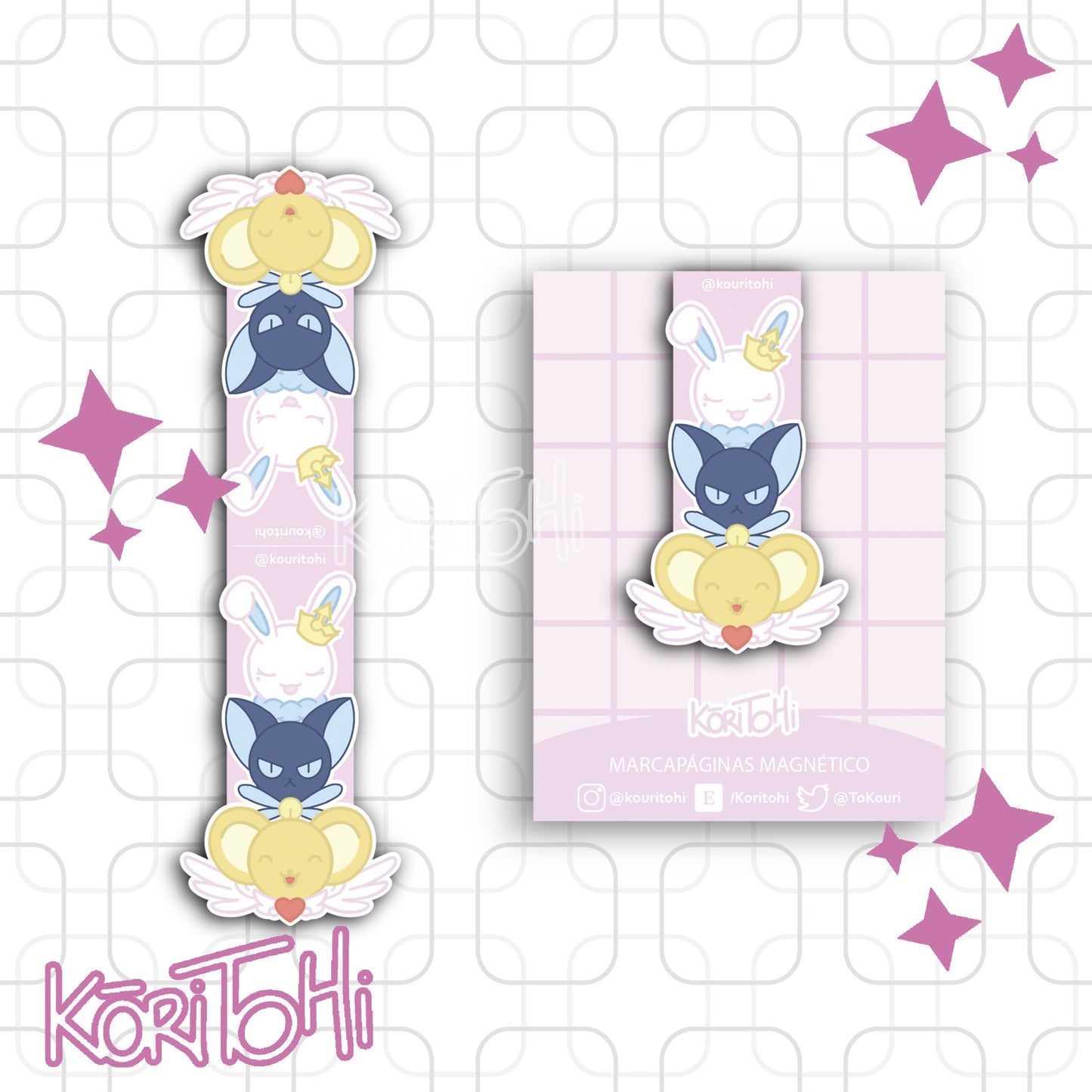 Magnetic bookmark - Sakura
