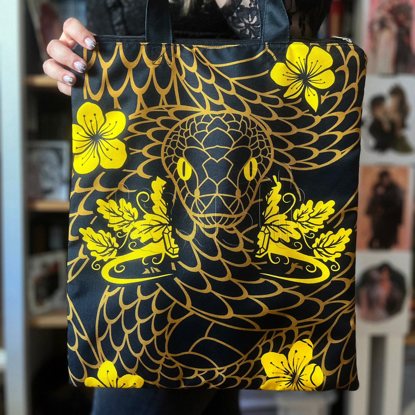 Príncipe Cruel - Bolso con cremallera impermeable de asa larga