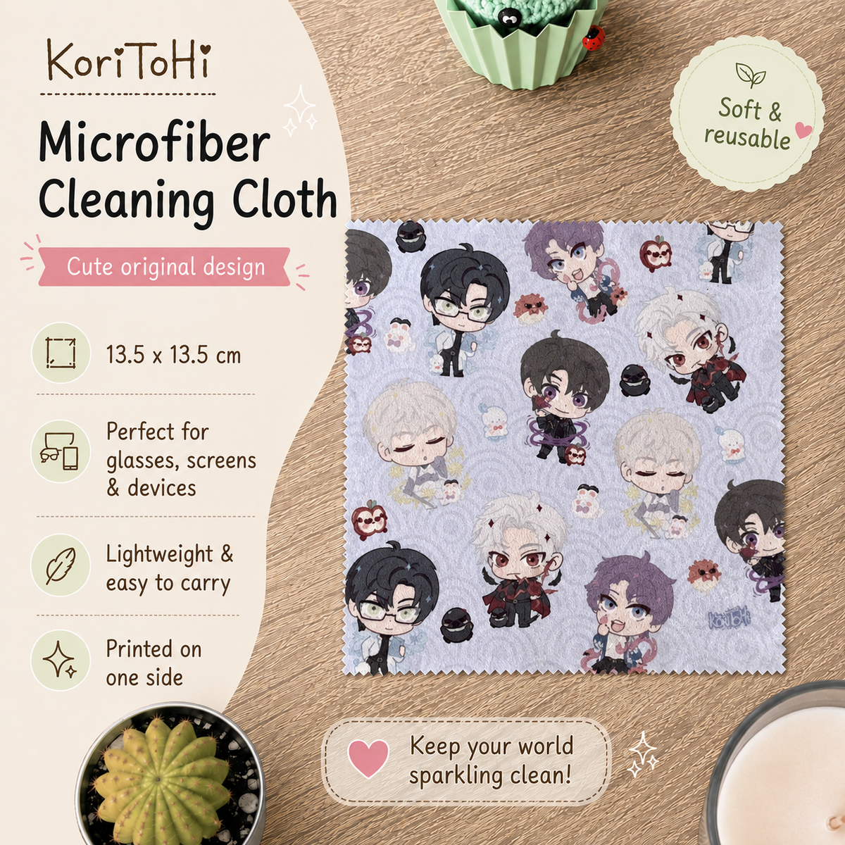 Glasses cleaning cloth - Omamori