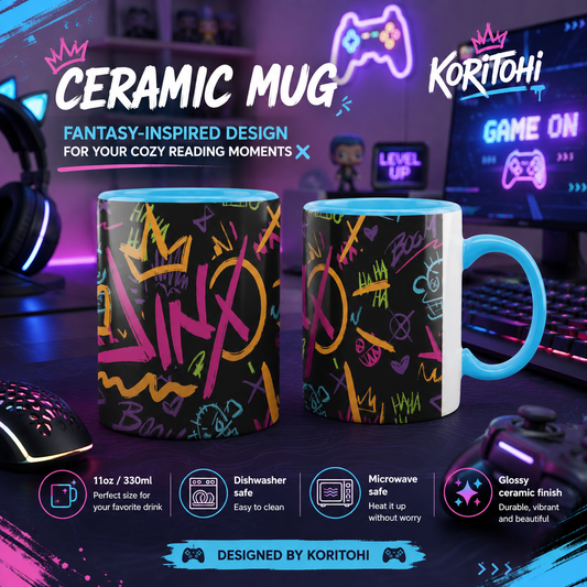 Taza Jinx sublimada
