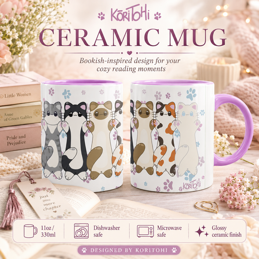 Taza Gatos cuquis sublimada