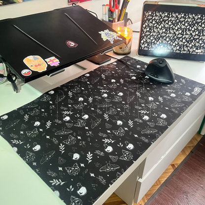 Alfombrilla larga de ordenador - Patrón bruja