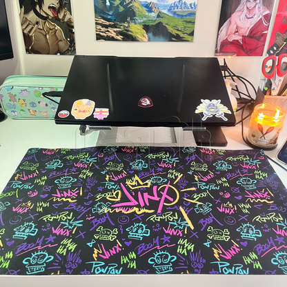 Alfombrilla larga de ordenador - Jinx