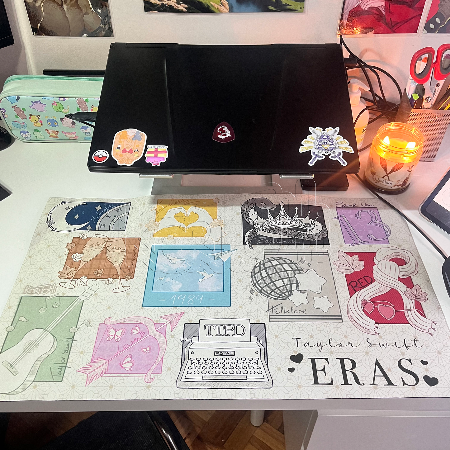 Alfombrilla larga de ordenador - Eras tour Taylor Swift