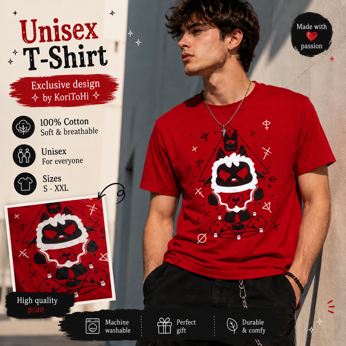 Camiseta Cult of the lamb