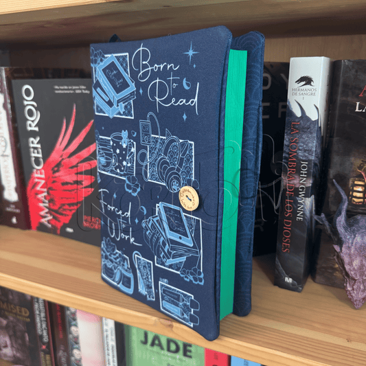 Born to read - Funda de libro con solapas