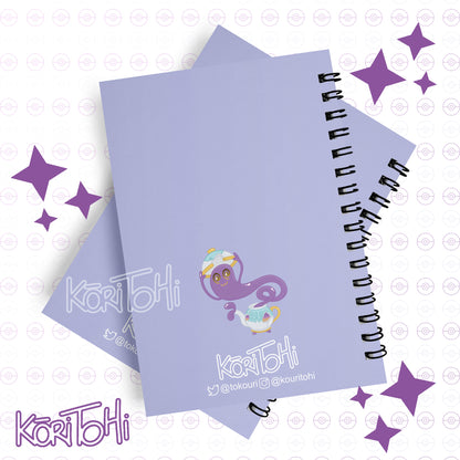 Libreta - Pocketo Monster - Tipo fantasma