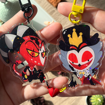 Damen and Laurent Keychain