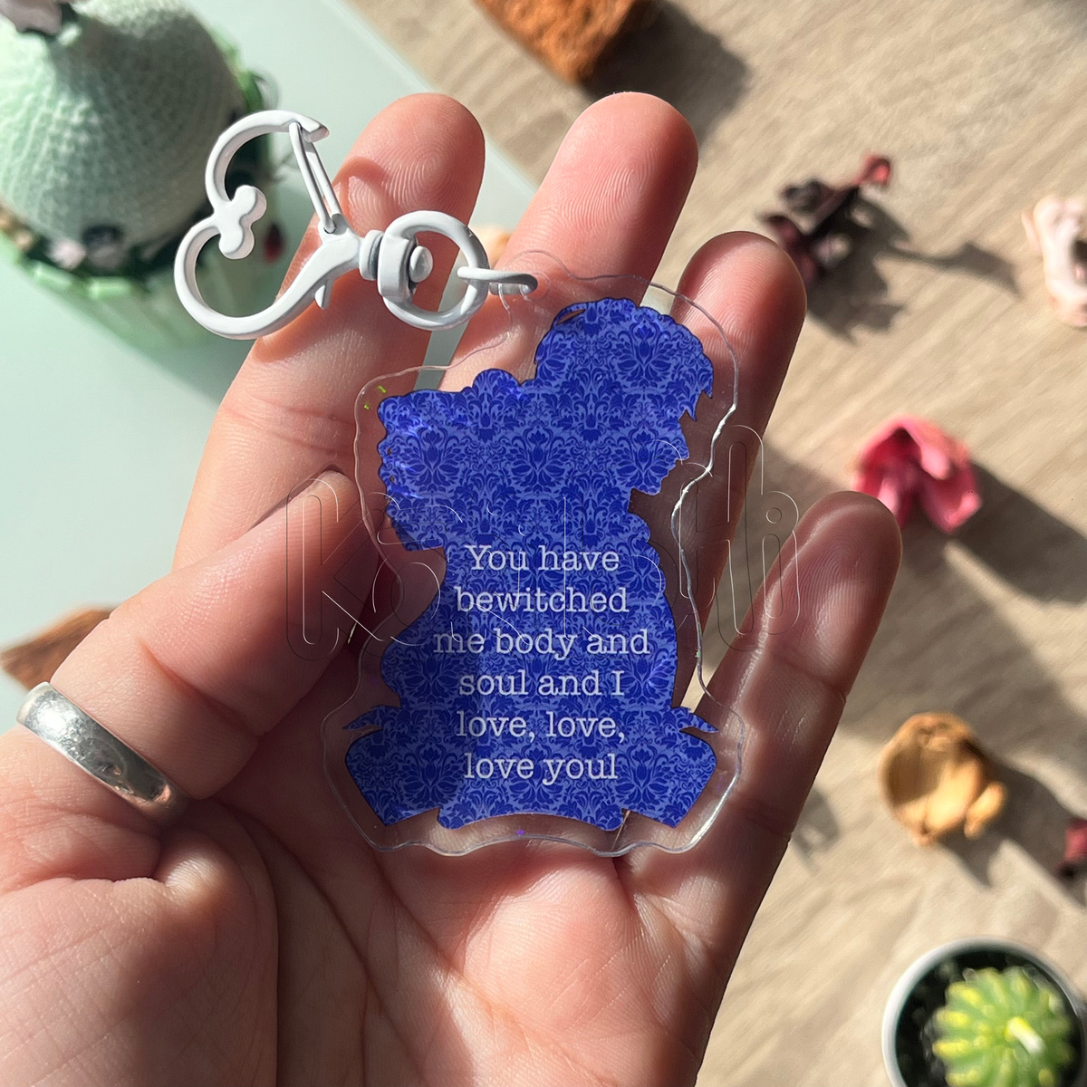 Damen and Laurent Keychain
