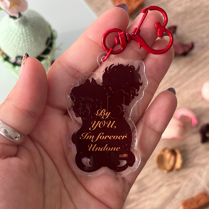 Damen and Laurent Keychain