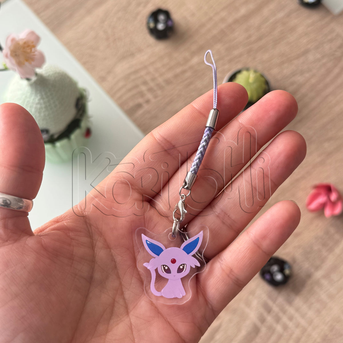 Damen and Laurent Keychain