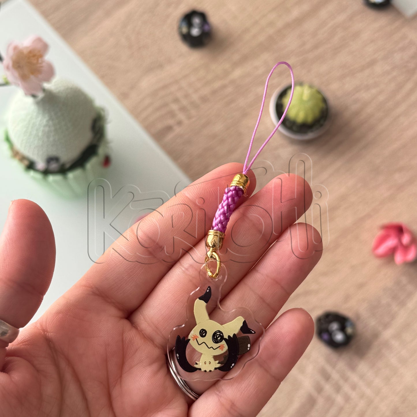 Damen and Laurent Keychain