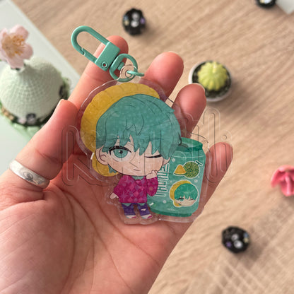 Damen and Laurent Keychain