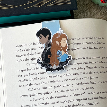 Magnetic Bookmark - Feyre and Rhysand