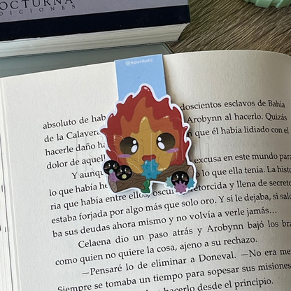 Magnetic bookmark - Ghibli - Calcifer
