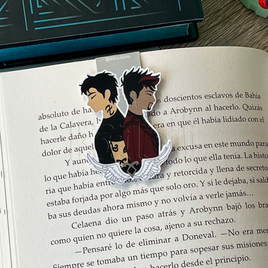 Magnetic bookmark - Magnus and Alec