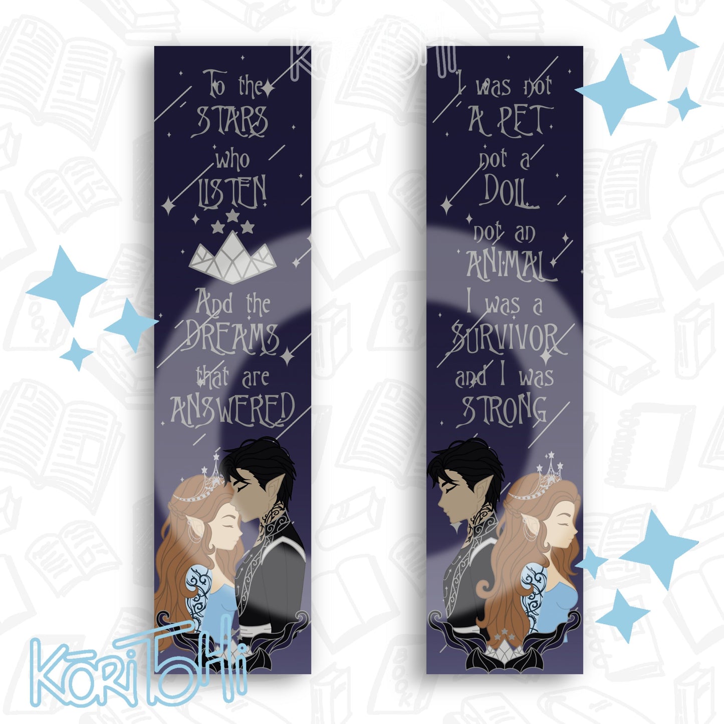Bookmark - Feyre and Rhysand