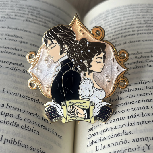 Enamel Pin - Orgullo y prejuicio - Elizabeth y Darcy