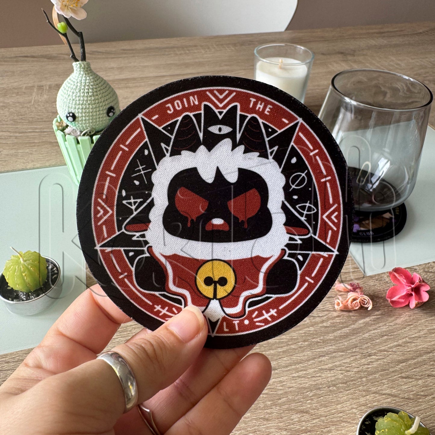 Posavasos - Cult of the lamb