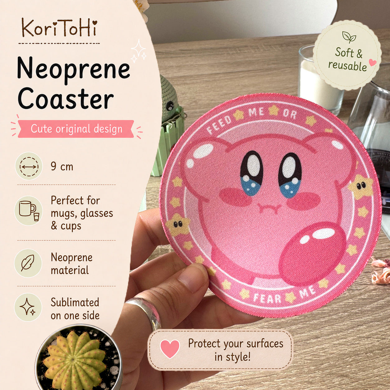 Posavasos - Kirby