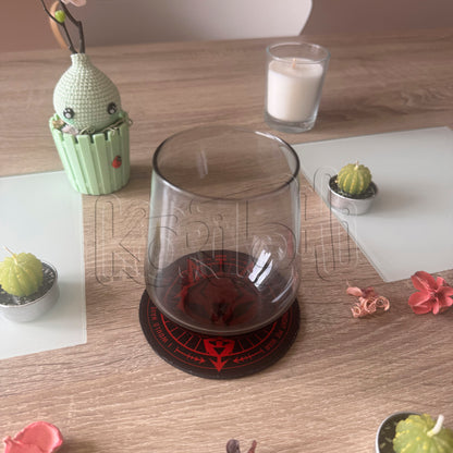 Posavasos - Amanecer rojo