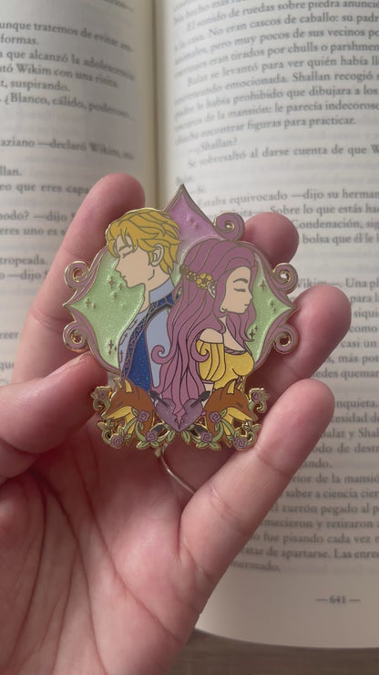 Enamel Pin - Two kingdoms - Damen and Laurent