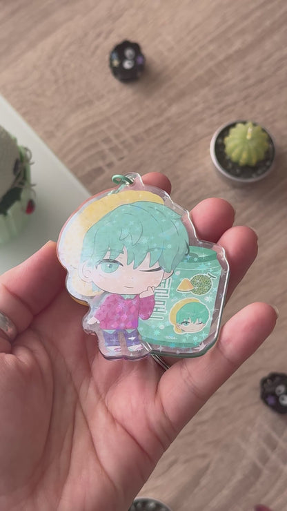 Damen and Laurent Keychain