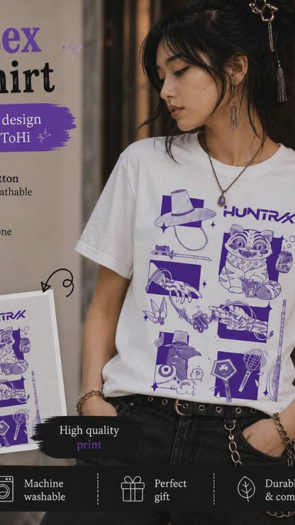 Camiseta Kpop Demon Huntrix